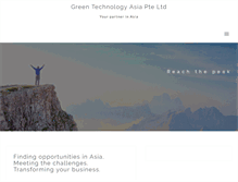 Tablet Screenshot of greentechasia.com